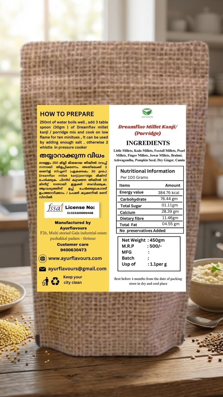 Dreamflav Millet Kanji/(Porridge)