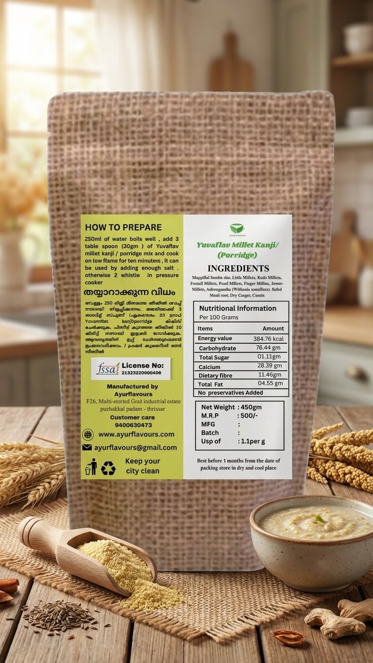 Yuvaflav Millet Kanji/(Porridge)