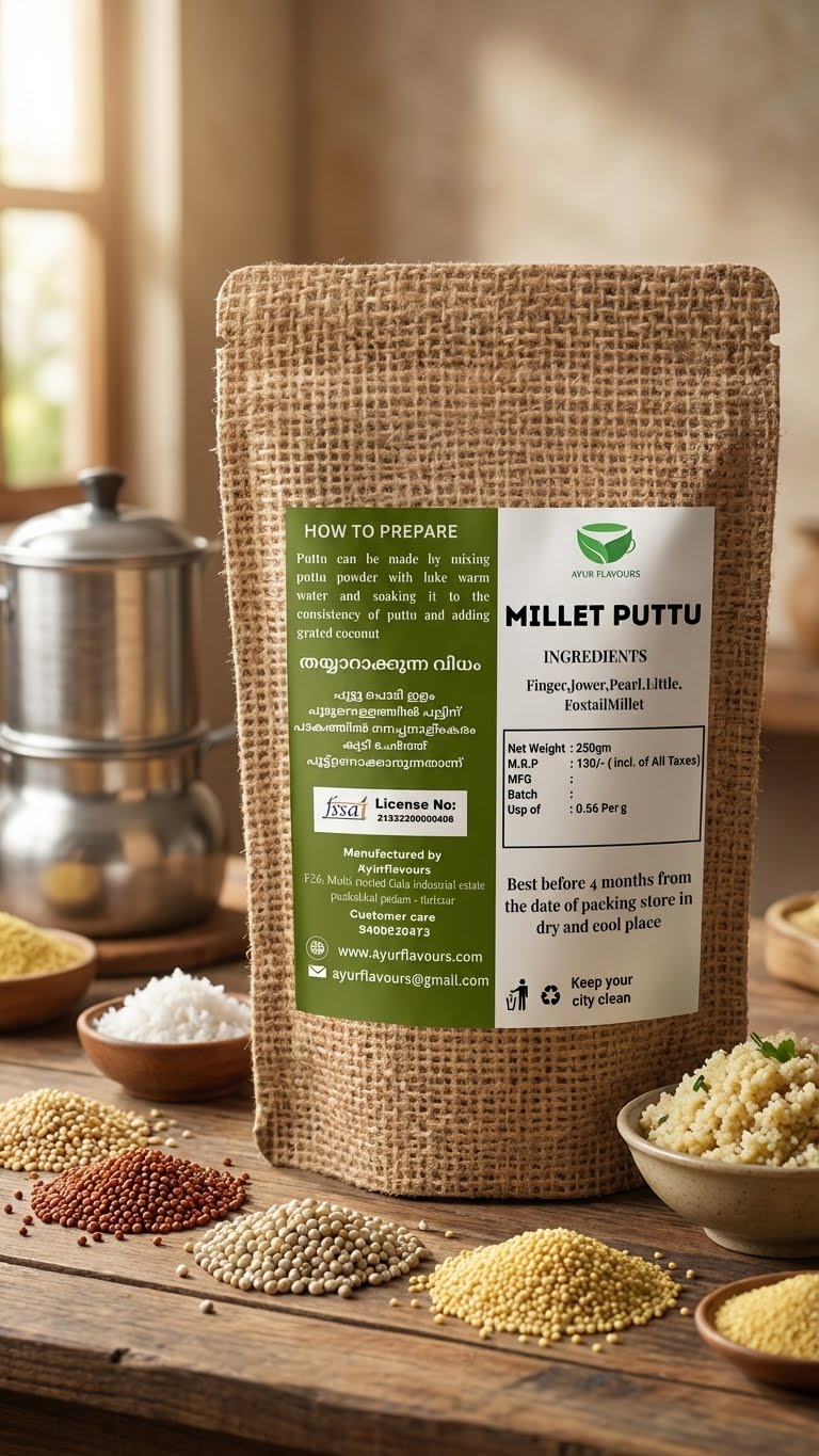 Millet Puttu-Mixed Millet