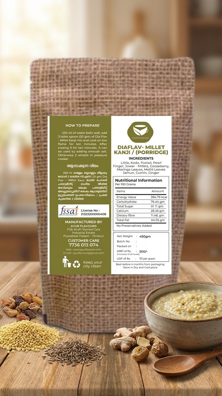 Diaflav- Millet Kanji / (Porridge)