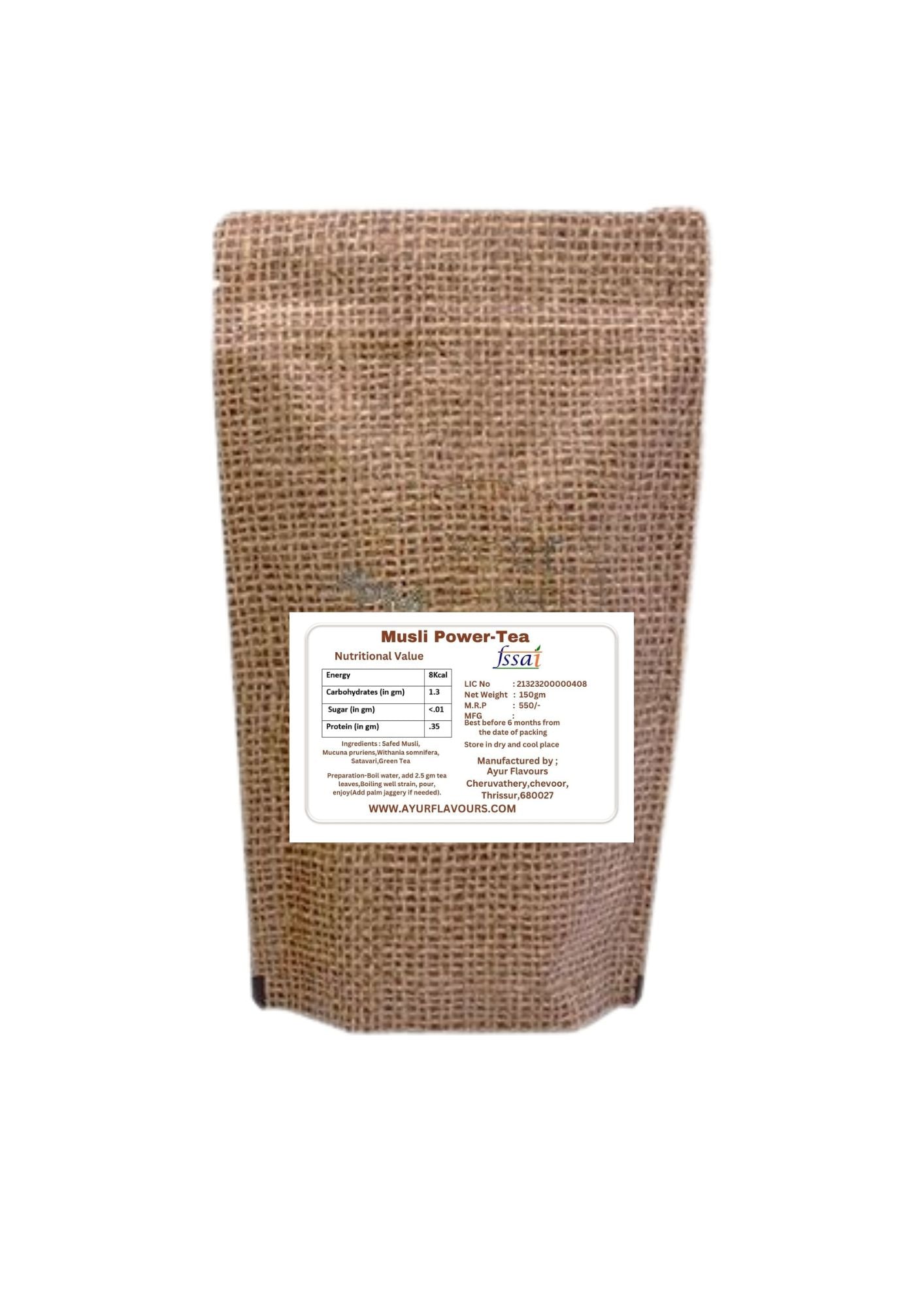 Musli PowerTea Harness the Power of Natural Ingredients for Vitality