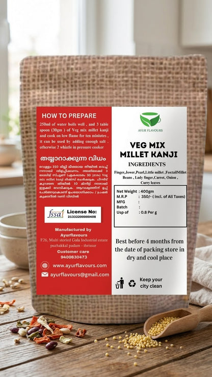Veg Mix Millet Kanji