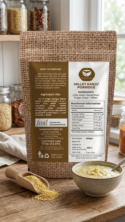 Millet Kanji - Easy to cook for 1 month