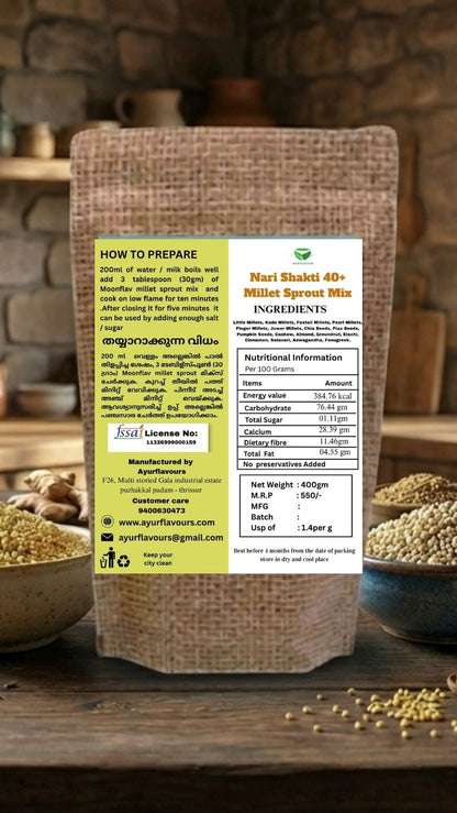 Nari Shakti 40+ Millet Sprout Mix